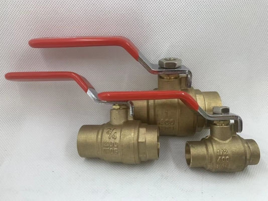 Mexiko heiß verkaufen 1/2 Zoll Gas weibliche Gewinde geschmiedet Messing voll geschweißte Kugelventil