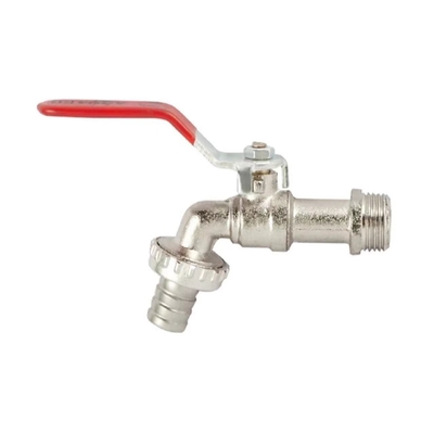 Verchromter Wasserhahn aus Messing für Waschmaschinen