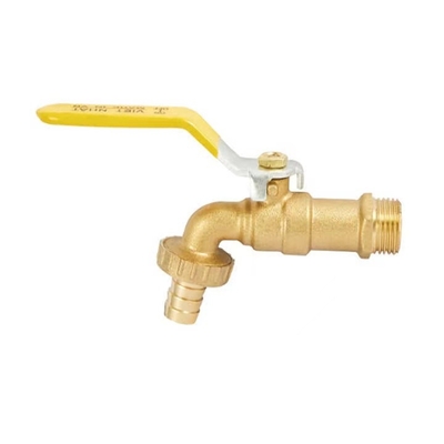 Verchromter Wasserhahn aus Messing für Waschmaschinen