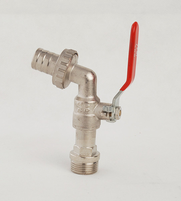 3/4 Zoll Bibcock Gartenhahn mit Wasser-Meister-Hähnen Messing