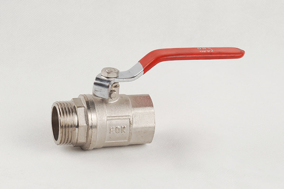 Hochfestes 25mm Messingkugelventil verlegte Antiverschleiß DN20-NPT Hafen