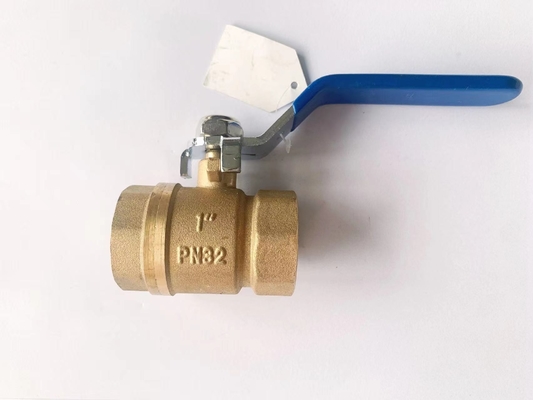 Rohs normales des Temperatur-1-1/4 MessingKugelventil kugelventil-Pn30