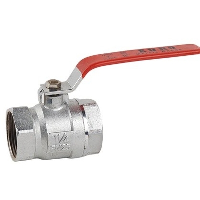Rohs normales des Temperatur-1-1/4 MessingKugelventil kugelventil-Pn30