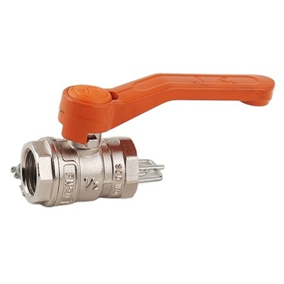 Portgröße des Innengewinde-populäre Griff-Messinggas-Kugelventil-14mm