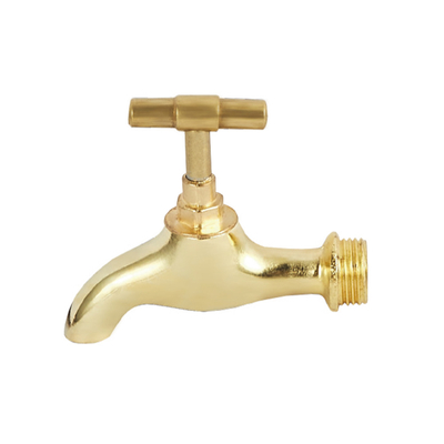 Abnutzungs-Beweis-Wasser Messingmessinghahn des bibcock-Ventil-1/2inch im Freien