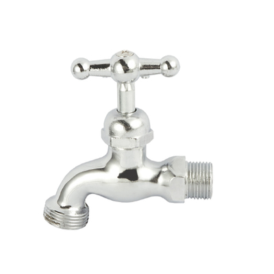 1/2“ manueller Vernickelungs-Verschluss-Wasser-Hahn-Schlauch-Schellfisch-Hahn verlegte