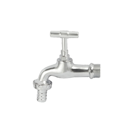 1/2“ manueller Vernickelungs-Verschluss-Wasser-Hahn-Schlauch-Schellfisch-Hahn verlegte