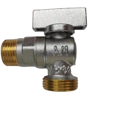 20MM~63MM plombierendes Messingwinkel-Kugelventilporthydraulisches angetrieben