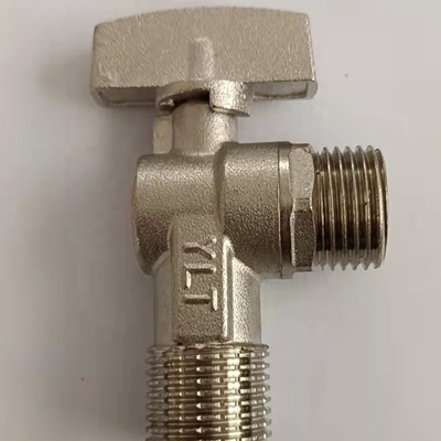 20MM~63MM plombierendes Messingwinkel-Kugelventilporthydraulisches angetrieben