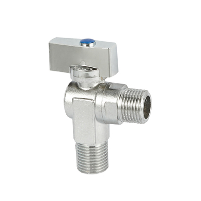 1/2 Zoll-an der Wand befestigtes Messing12bar eckventil-Toiletten-Wasser-Absperrventil