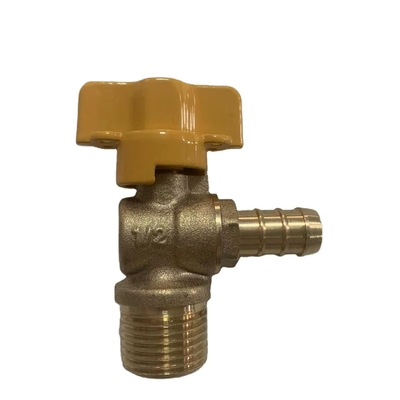 1/2 Zoll-an der Wand befestigtes Messing12bar eckventil-Toiletten-Wasser-Absperrventil