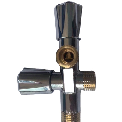 1/2 Zoll-an der Wand befestigtes Messing12bar eckventil-Toiletten-Wasser-Absperrventil