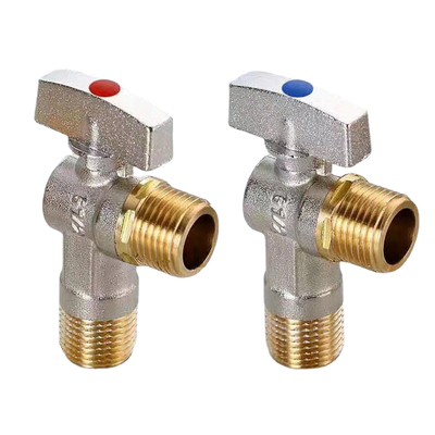 Klempnerarbeit-Eckventil-Dreieck-Eckventil 1/2inch der Sicherheits-DN20-NPT