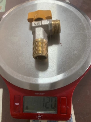 Klempnerarbeit-Eckventil-Dreieck-Eckventil 1/2inch der Sicherheits-DN20-NPT