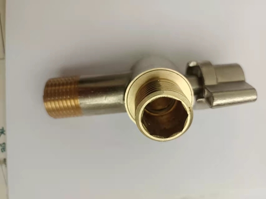 Klempnerarbeit-Eckventil-Dreieck-Eckventil 1/2inch der Sicherheits-DN20-NPT