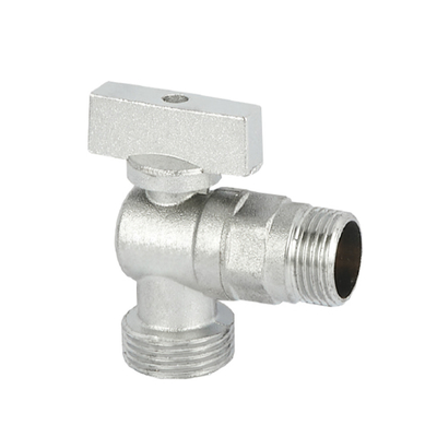 Npt-Fadenhahn Eckventil-Chrome-Winkel-Absperrventile 3/8inch