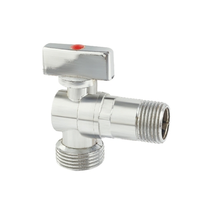Npt-Fadenhahn Eckventil-Chrome-Winkel-Absperrventile 3/8inch