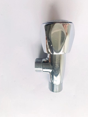 Messingeckventil Chrome des Badezimmer-Installations-überzog kaltes Wasser-1/2inch
