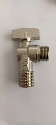 1/2Inch chromierte Wannen-Winkel-Absperrventil-Toiletten-Eckventil