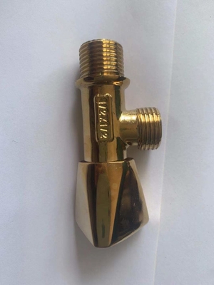 1/2Inch chromierte Wannen-Winkel-Absperrventil-Toiletten-Eckventil