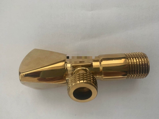 1/2Inch chromierte Wannen-Winkel-Absperrventil-Toiletten-Eckventil