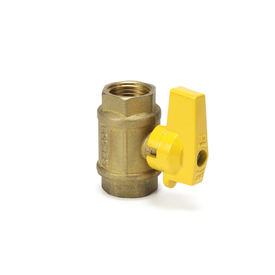 Industrie 1/4&quot; Schnellkupplungs-Sicherheits-Messing-Gichtventil mit Quergriff