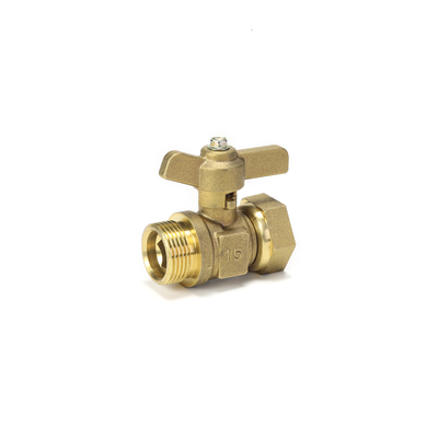 Industrie 1/4&quot; Schnellkupplungs-Sicherheits-Messing-Gichtventil mit Quergriff