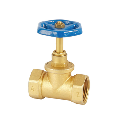 Schnelles passendes Mini Water Inlet Straight Brass-Absperrventil Soem-ODM OBM