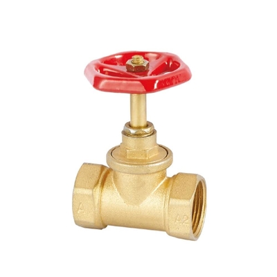 Schnelles passendes Mini Water Inlet Straight Brass-Absperrventil Soem-ODM OBM