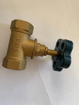 Nicht verrostende MessingAbsperrventil-Badezimmer-Hahn-Zusätze des wasser-3/4inch