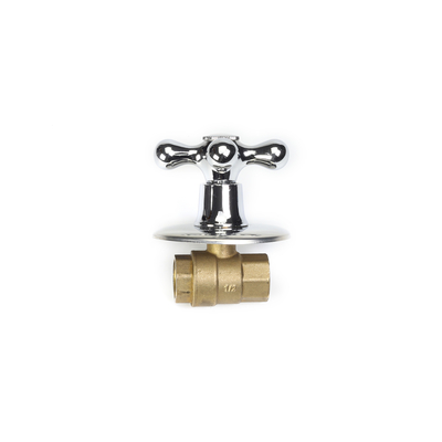 Wasser-Heater Service Oem Brass Stopp-Ventil-Vernickelungs-Korrosions-Beweis
