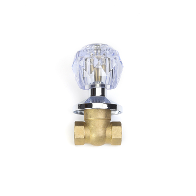Wasser-Heater Service Oem Brass Stopp-Ventil-Vernickelungs-Korrosions-Beweis