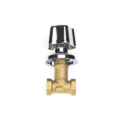 Wasser-Heater Service Oem Brass Stopp-Ventil-Vernickelungs-Korrosions-Beweis