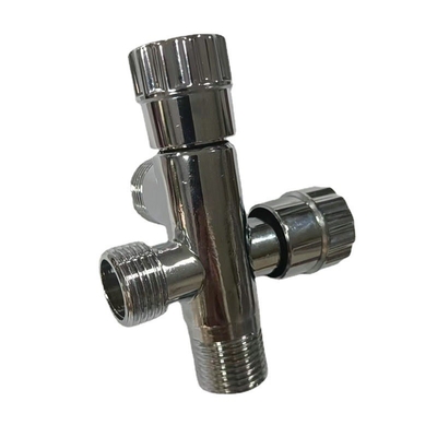 Heißes Verkaufsmessingeckventil Chrome des badezimmer Installations-kaltes Wasser-1/2inch überzog