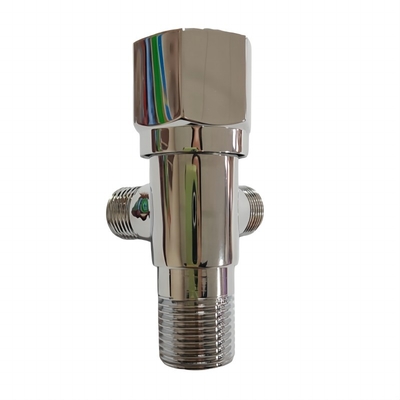 Zwei-Wege-Brass-Winkelventil mit Schnellkern-Kunststoffgriff 1/2*3/8*3/8