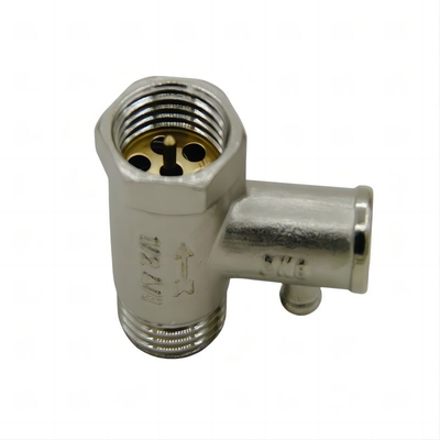 1/2 Messing Kontrollventil Nickelplattierte Warmwasserbereiter Sicherheit