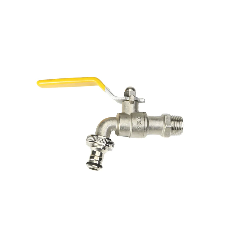Standard-Brass-Bibcock-Ventil für heißes oder kaltes Wasser mit Korrosionsbeständigkeit