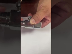 Zinkgriff Npt Messing Eckventil 200 Psi für industrielle Anwendungen